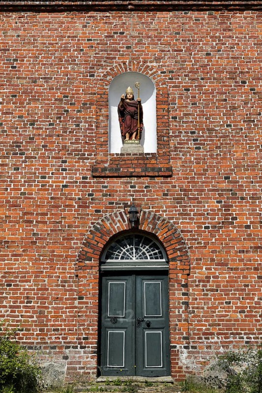 St. Nikolai Church in Altenbruch, district of the medium-sized town of Cuxhaven