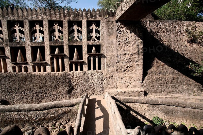Rock garden initiated by Nek Chand around 1957at Chandigarh Union Territory, India, Asia
