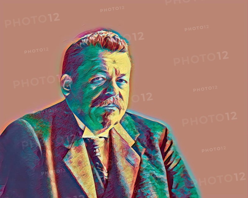 Friedrich Ebert, 1871 – 1925, German politician of the Social Democratic Party of Germany (SPD) and the first president of Germany, digitally edited