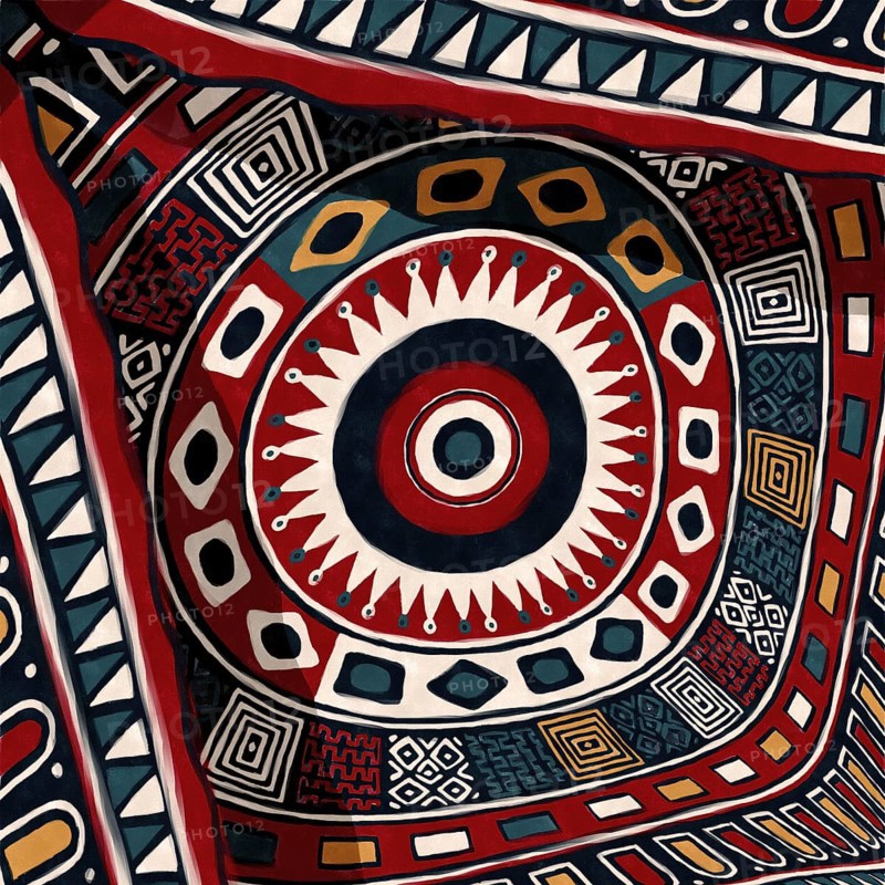 Ethnic art tribal style background. Texture art graphic print design, wallpaper.