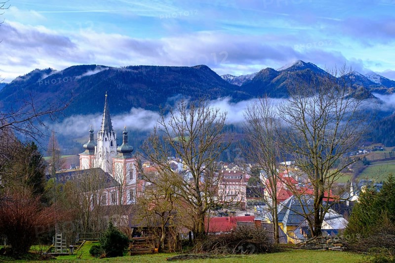 Mariazell Pilgrimage Church, Basilica of Mariazell, Basilica Magna Mater Austriae, Mariazell, Styria, Austria, Europe