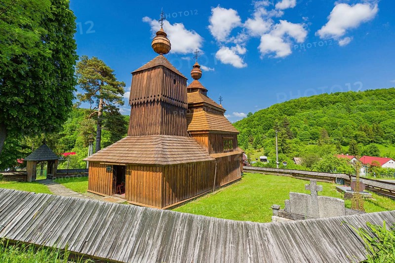 Since 7 July 2008, the wooden Greek-Catholic church of St. Nicholas in Bodružal, Slovakia, is a UNESCO World Heritage. The church dates back to 1658, Europe