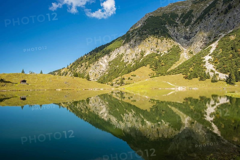 Unterer Gaisalpsee, Allgäu Alps, Allgaeu, Bavaria, Germany, Europe