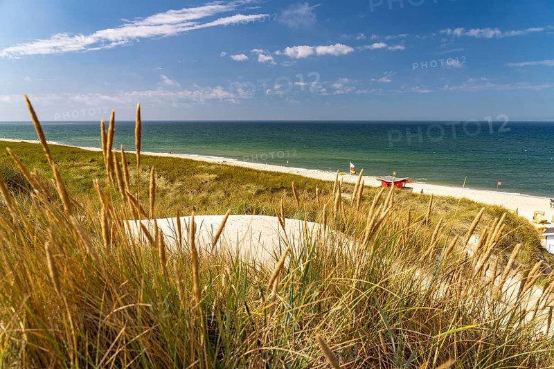 The west beach near Wenningstedt, Sylt island, North Friesland district, Schleswig-Holstein, Germany, Europe
