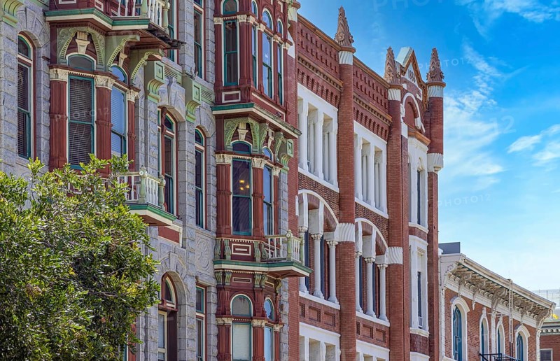USA, San Diego Gaslamp quarter in historic neighborhood known for restaurants and nightlife., North America