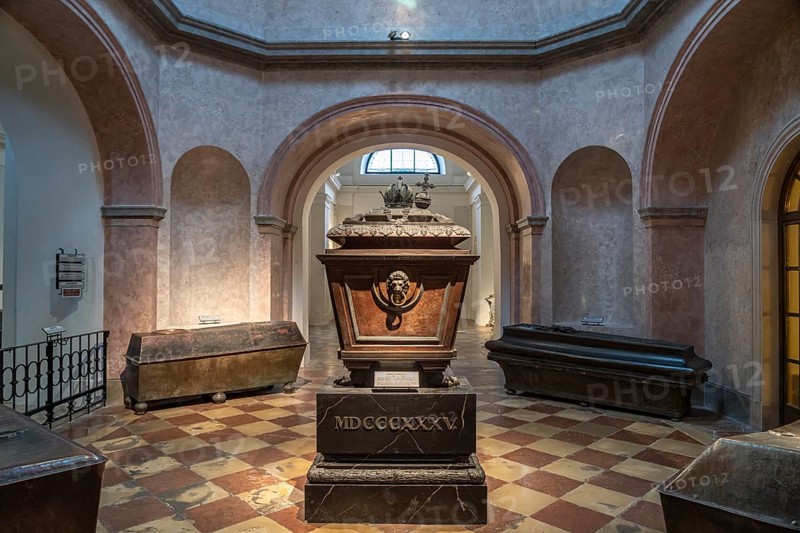 Sarcophagus of Emperor Franz, Capuchin Crypt in Vienna, Austria, Europe