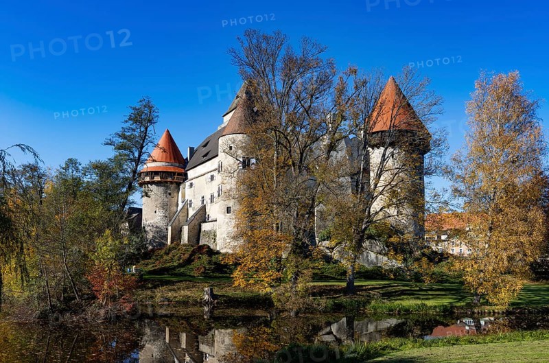Heidenreichstein Castle, Heidenreichstein, autumn, Waldviertel, Lower Austria, Austria, Europe