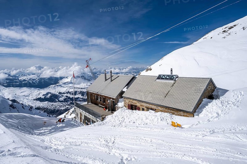 Wildstrubelhütte, Bernese Alps, Bernese Oberland, Switzerland, Europe