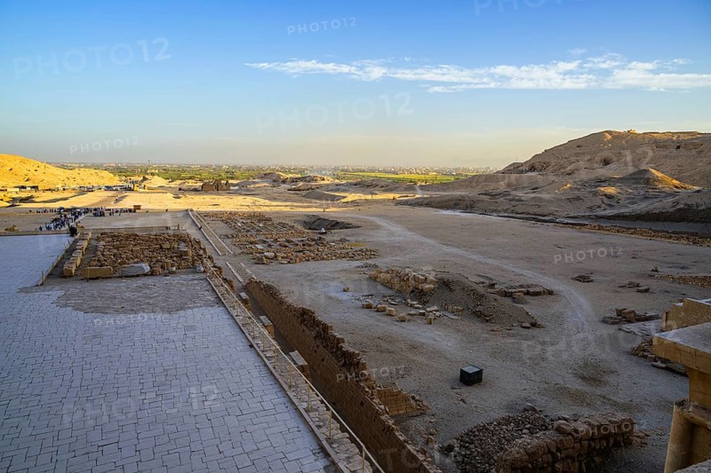 Mortuary Temple of Hatshepsut, Hatshepsut Temple, Luxor, Egypt, Africa