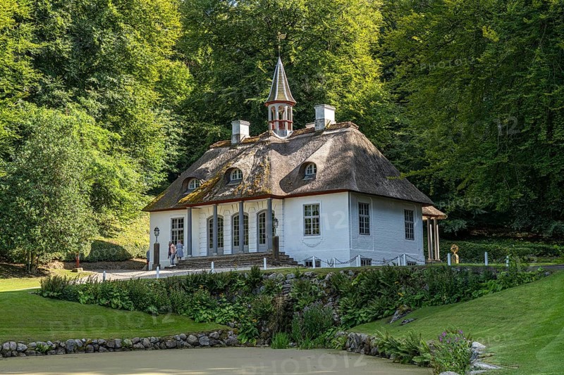 Liselund Castle Country House, Mön Island, Denmark, Europe