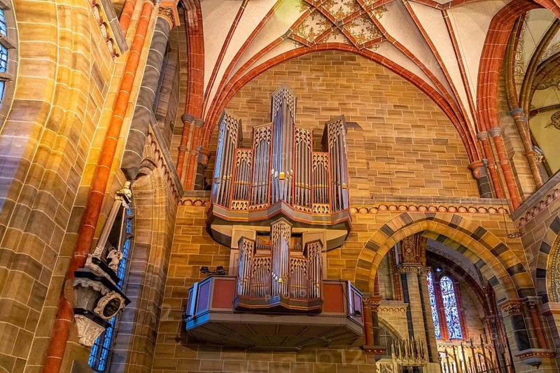 Church organ of Bremen's St Peter's Cathedral, Free Hanseatic City of Bremen, Germany, Europe