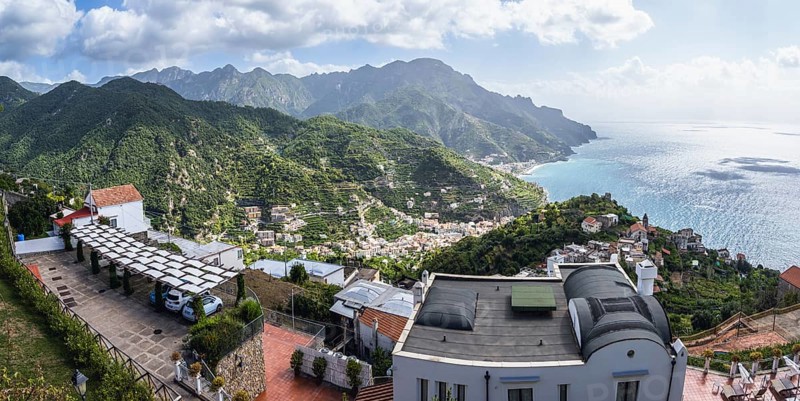 Minori and Maiori, Amalfi Coast, Salerno, Campania, Italy, Europe
