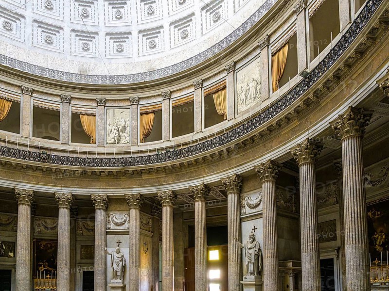 Basilica Reale Pontificia San Francesco da Paola, Naples, Campania, Italy, Europe