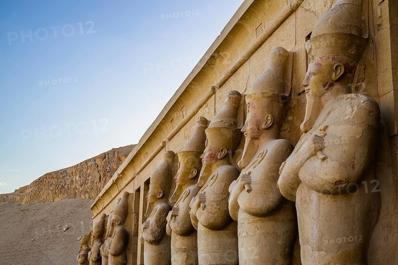 Mortuary Temple of Hatshepsut, Hatshepsut Temple, Luxor, Egypt, Africa