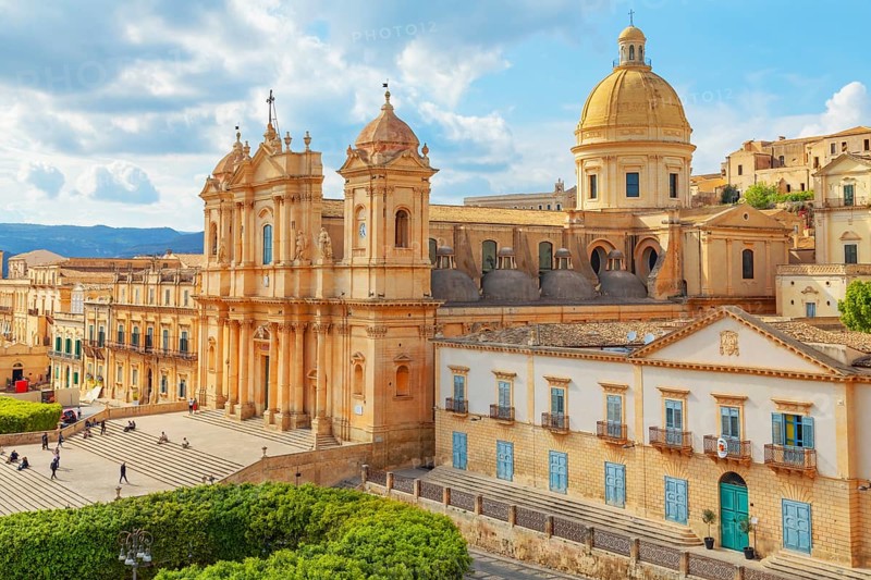 San Nicolò Cathedral, Noto, Noto Valley, Sicily, Italy, Europe