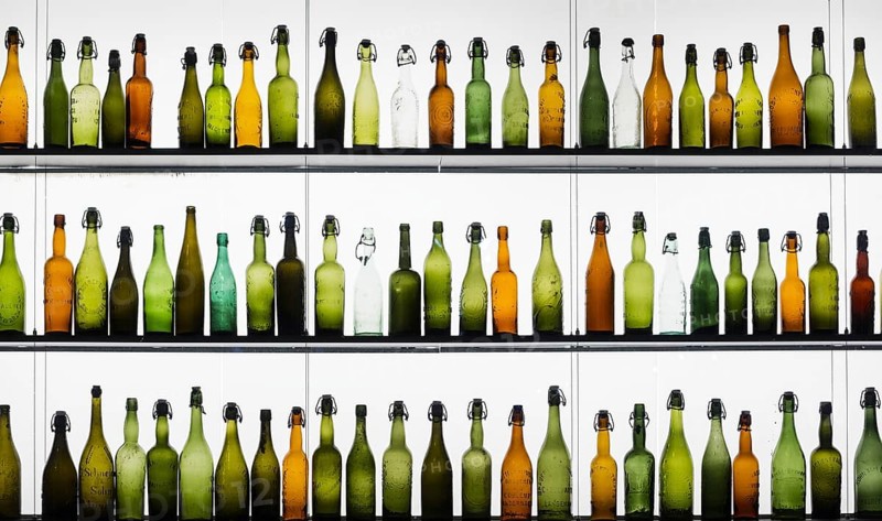 Beer bottles