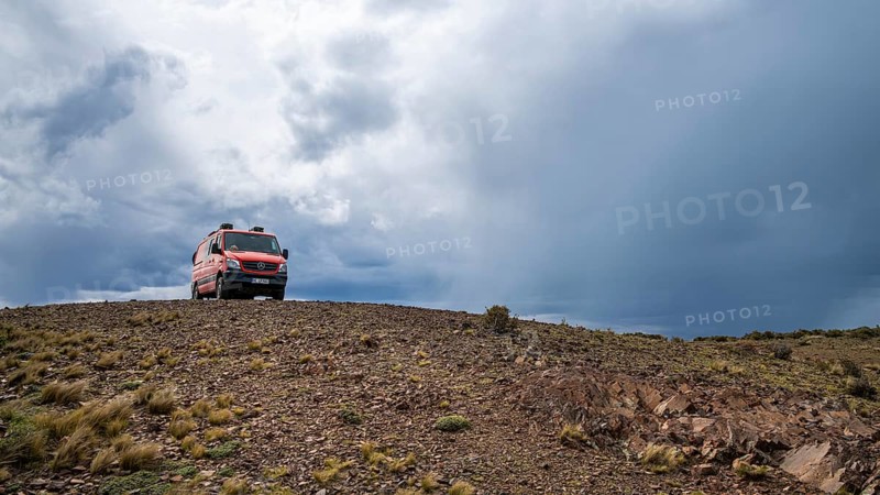 4x4 camparían at Cabo Dos Bahías, Chubut, Argentina, South America