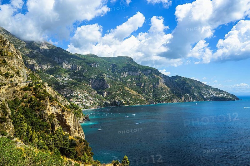 Amalfi Drive, Amalfi Coast, Positano, Italy, Europe