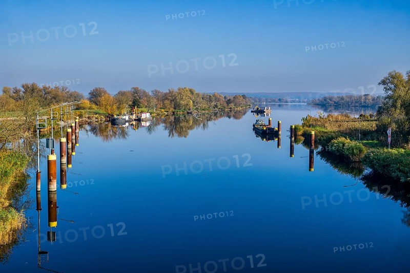 Schwedter Querfahrt, Lower Oder Valley National Park, Schwedt, Brandenburg, Germany, Europe