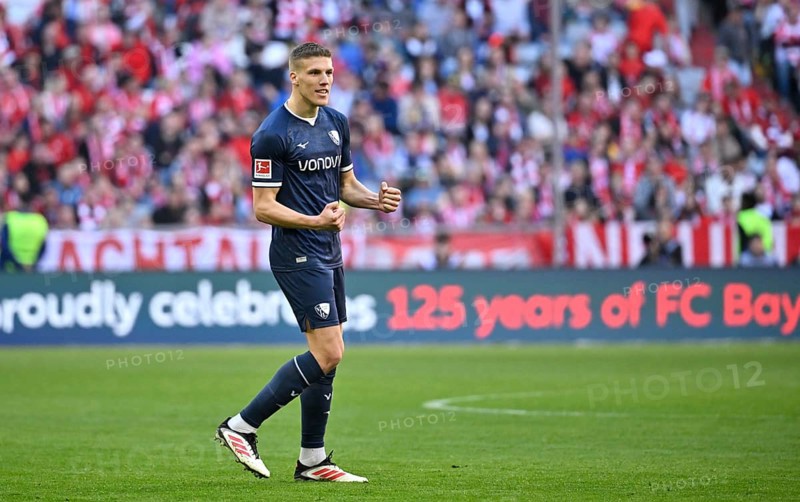 Goal celebration Jakov Medic VfL Bochum BOC (13) Allianz Arena, Munich, Bavaria, Germany, Europe