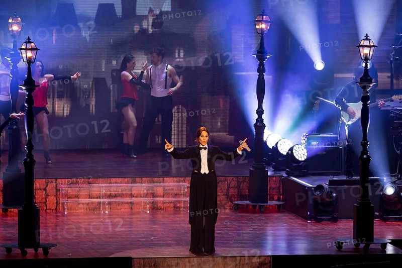 Andrea Berg live at Party, Hits, Emotions - The Tour 2025 at the Berlin Uber Arena on 15 February 2025