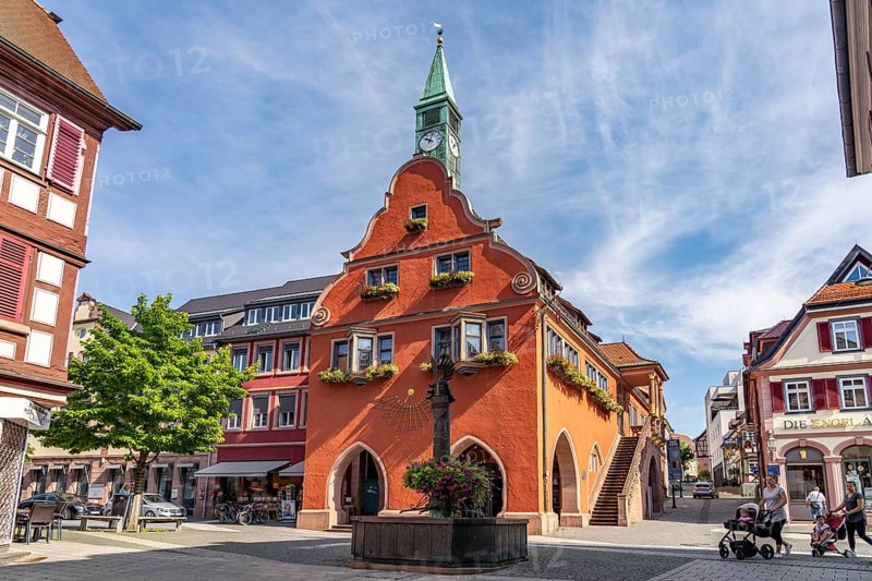 The old town hall in Lahr/Black Forest, Baden-Württemberg, Germany, Europe