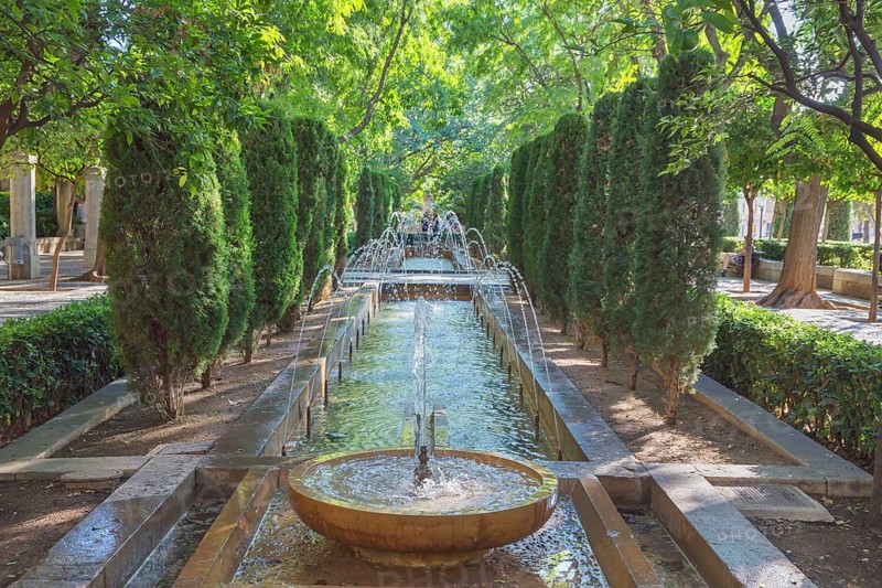 S'Hort del Rei gardens, Palma de Mallorca, Mallorca, Balearic Islands, Spain, Europe