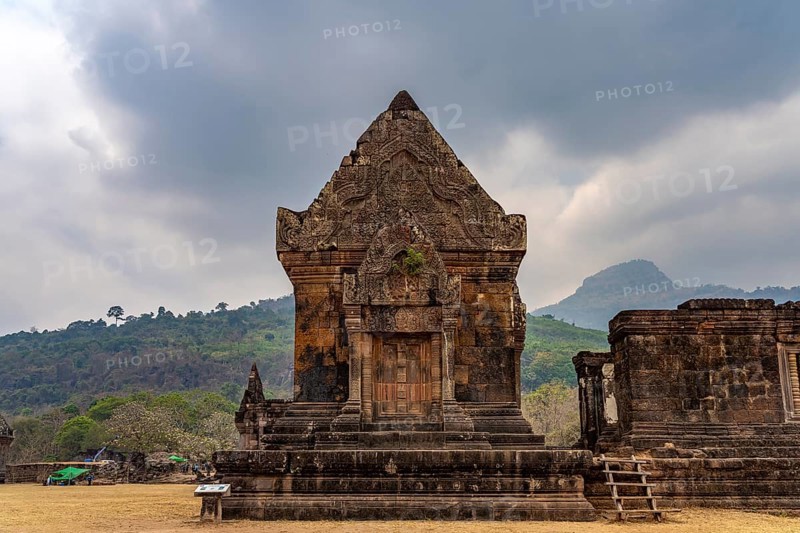 Wat Phu mountain temple, Champasak province, Laos, Asia