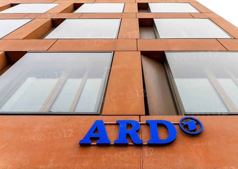 ARD Hauptstadtstudio, Wilhelmstraße in Mitte, Berlin, Germany, Europe