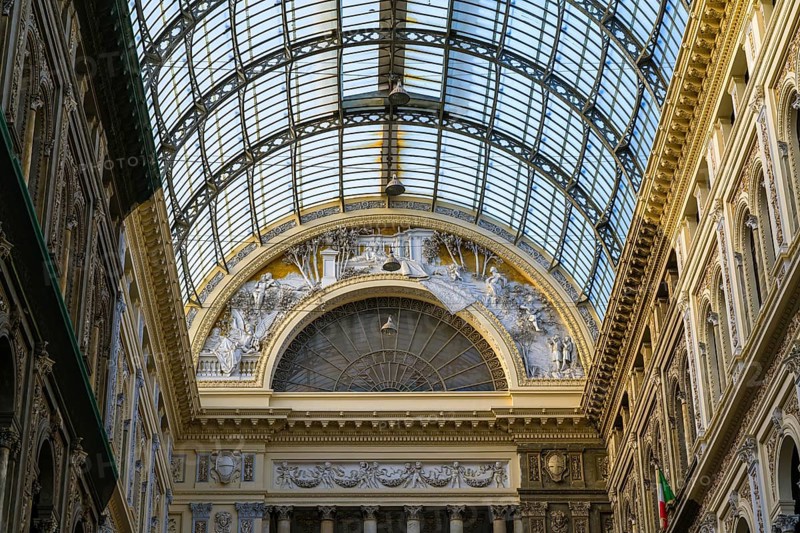 Galleria Umberto I, Naples, Campania, Italy, Europe