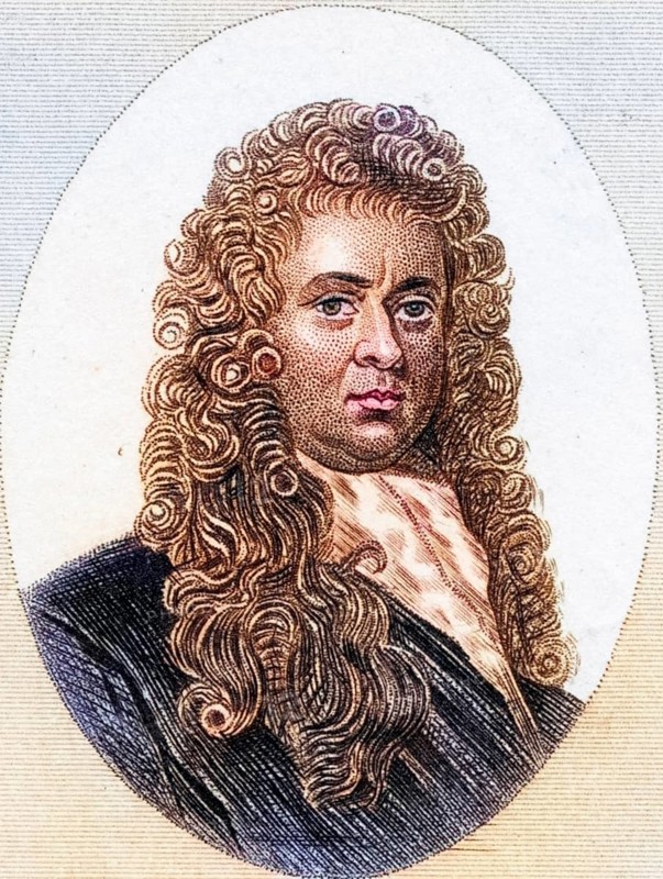 Samuel Pepys, 1633-1703. diarist and naval administrator, Historical, digitally restored reproduction from a 19th century original, Record date not stated