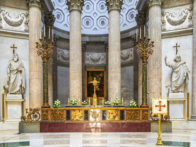 Basilica Reale Pontificia San Francesco da Paola, Naples, Campania, Italy, Europe