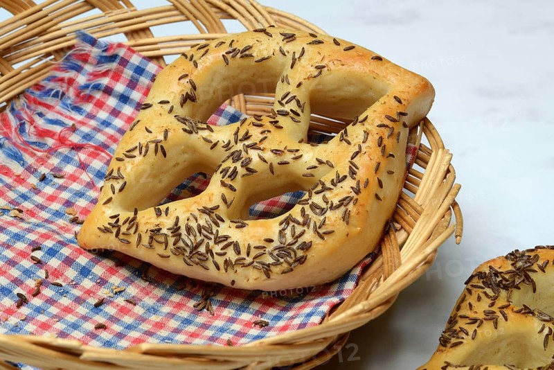 Fastenwähe, pretzel pastry from Basel, Switzerland, Europe