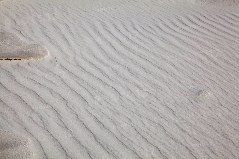 Wave-like structured sand surface with soft texture and natural colouring, North Sea coast, Schleswig-Holstein, Germany, Europe