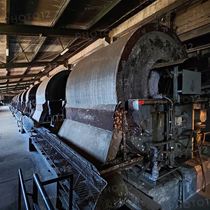 Ore processing facilities in the Rammelsberg Ore Mine Museum, UNESCO World Heritage Site, Goslar, Lower Saxony, Germany, Europe