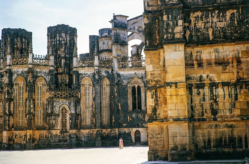 Batalha Monastery, Mosteiro da Batalha, Batalha Monastery, Leiria, Estremadura, Portugal, Europe 1965, Europe