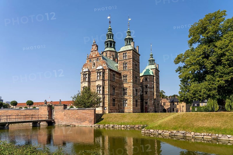 Rosenborg Castle in Copenhagen, Denmark, Europe