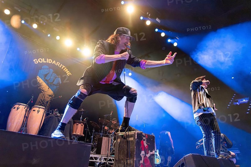 GOGOL BORDELLO, folk punk band, USA, concert, 15.02.2025, Max-Schmeling-Halle, Berlin, Germany < english> BORDELLO, folk punk gypsy band, USA, concert, February 15th, 2025, Max-Schmeling-Halle, Berlin, Germany, Europe