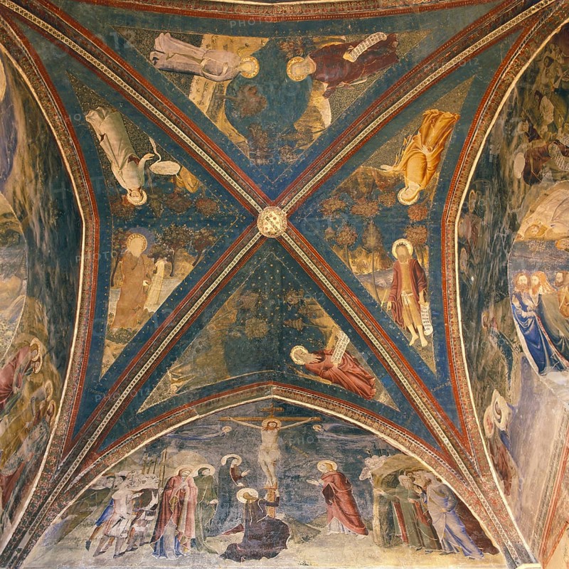 St John's Chapel in the Papal Palace, Avignon, Provence, France, Europe