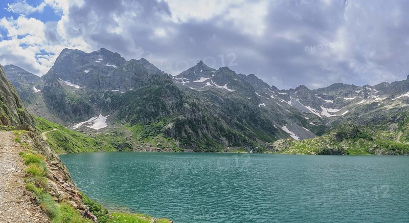 Lago del Chiotas and Refugio Genova Figari, Entracque, Province of Cuneo, Italy, Europe