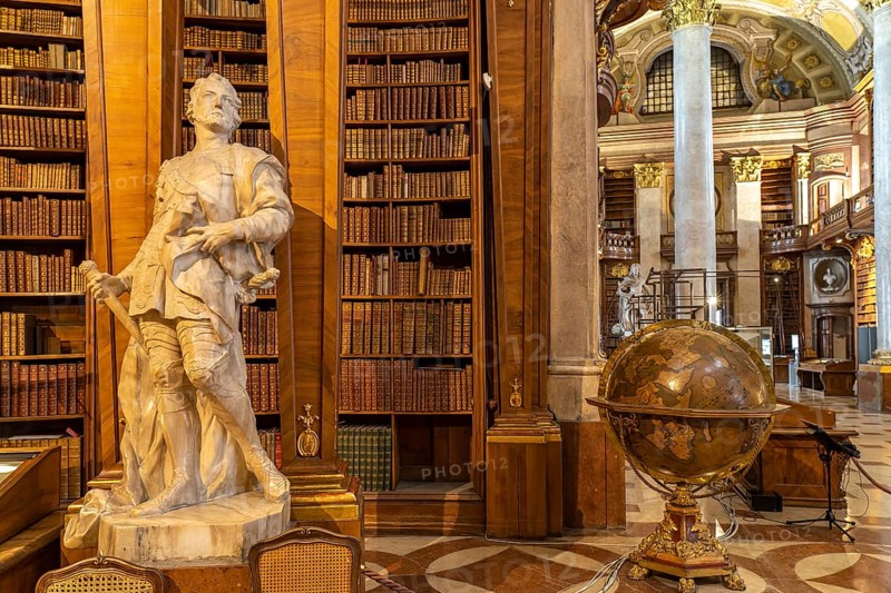 State Hall of the Austrian National Library in Vienna, Austria, Europe