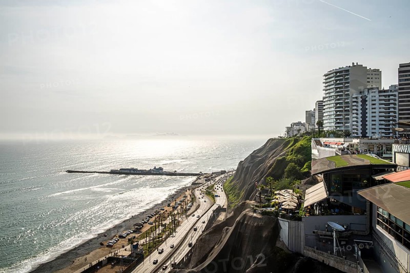 Costa verde Miraflores, Lima, Peru, South America