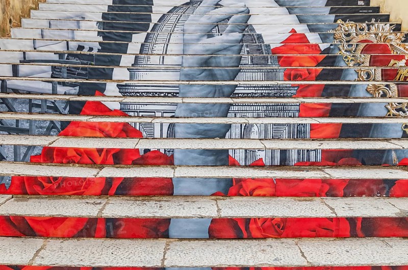 Art street, Noto, Noto Valley, Sicily, Italy, Europe
