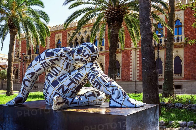 Statua Trans-Lettera di Rabarama, Reggio Calabria, Italy, Europe