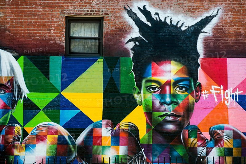 Straßenkunst, Graffiti, Williamsburg, Brooklyn, New York City, New York, USA, North America