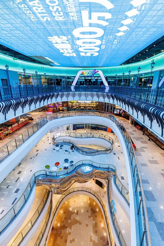 Shenzhen Longgang Wanda Plaza Shopping Mall Shopping centre in Shenzhen, China, Asia