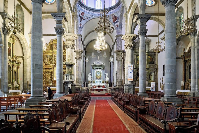 Interior view of the Catholic Church, Nuestra Señora de la Concepción, La Orotava, North Tenerife, Canary Islands, Spain, Europe