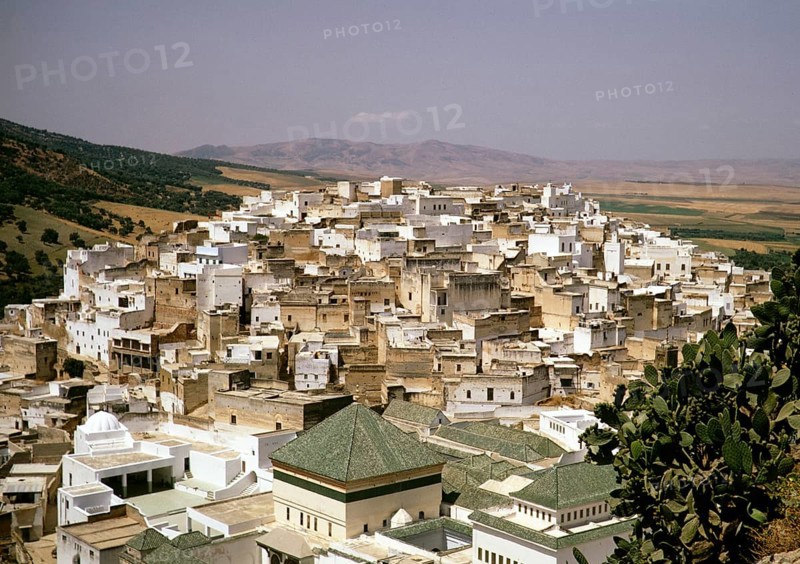 Moulay Idriss Zerhoun, Morocco, North Africa, 1971, Africa