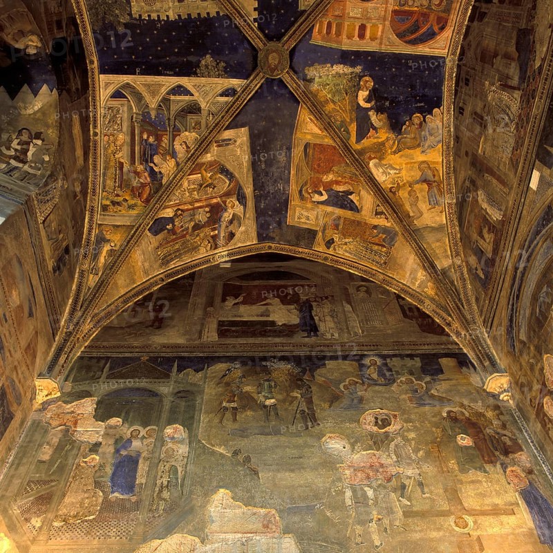 Chapel of St Martinal, North Sacristy, Papal Palace, Avignon, Provence, France, Europe