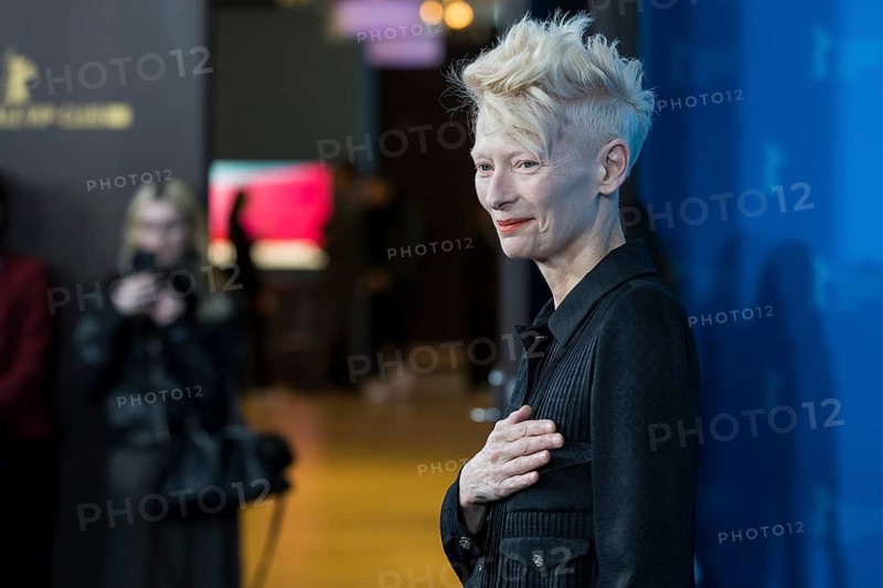 Tilda Swinton at the Photocall for the Honorary Golden Bear during the 75th Berlinale at the Theater am Potsdamer Platz in Berlin on 14.02.2025